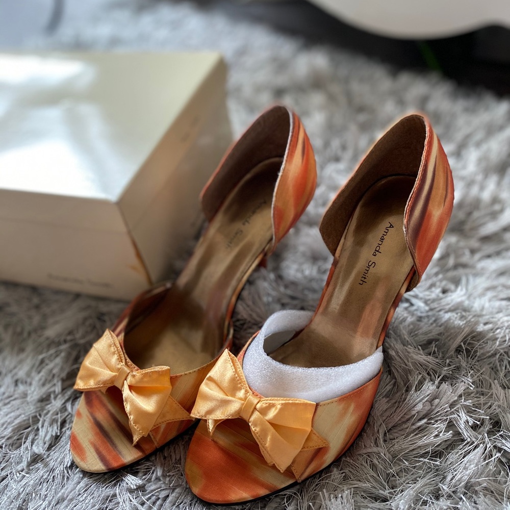 Orange heels